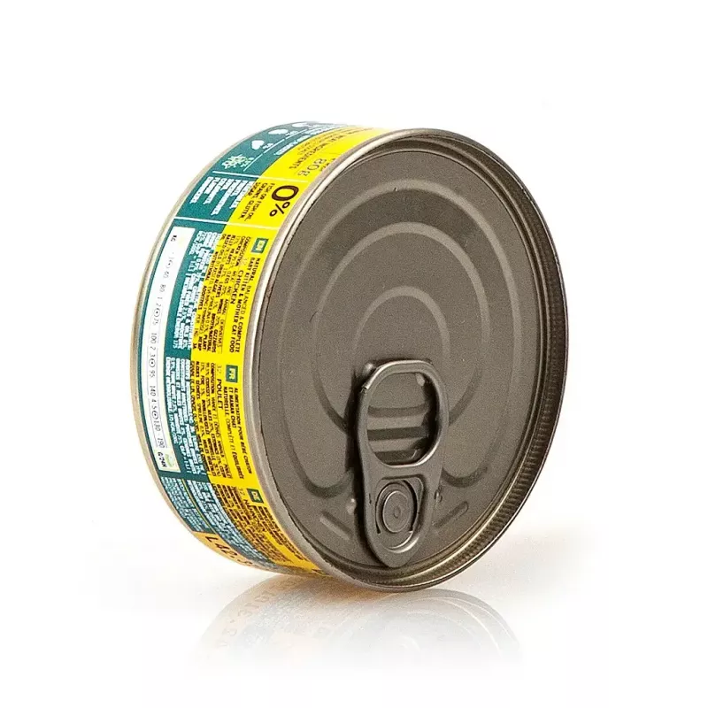 Nassfutter für Katzen 3coty Huhn mit Spirulina für Kätzchen und säugende Katzen 80 g, Alleinfuttermittel, 19 % Protein, 8 % Fett