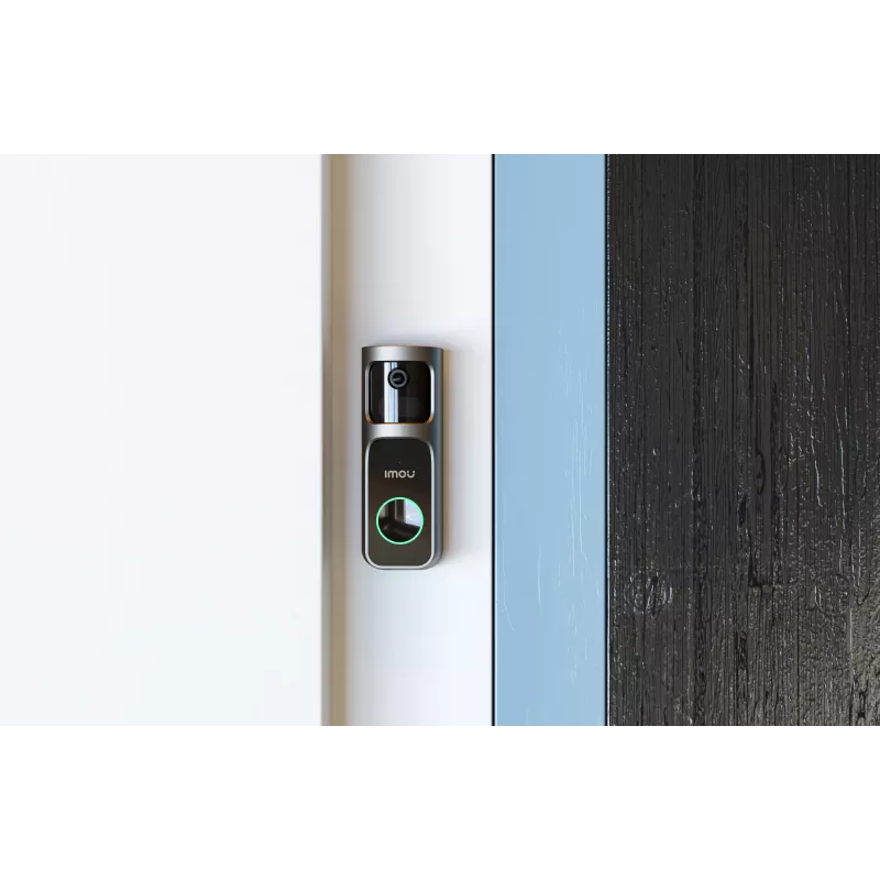 Imou Doorbell 2S Kit Schwarz 3 MP Kabellos Wandmontage