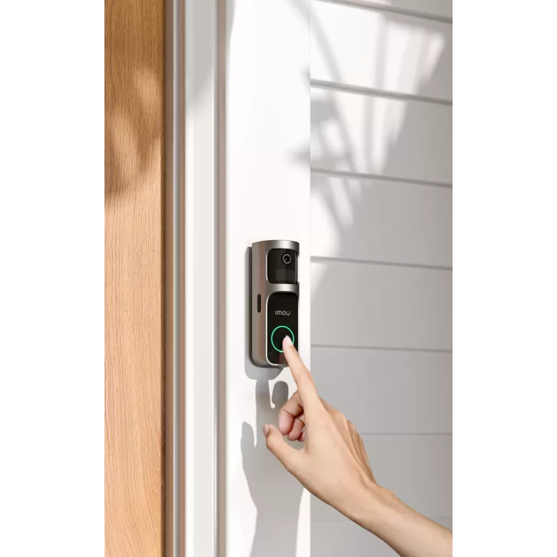 Imou Doorbell 2S Kit Schwarz 3 MP Kabellos Wandmontage