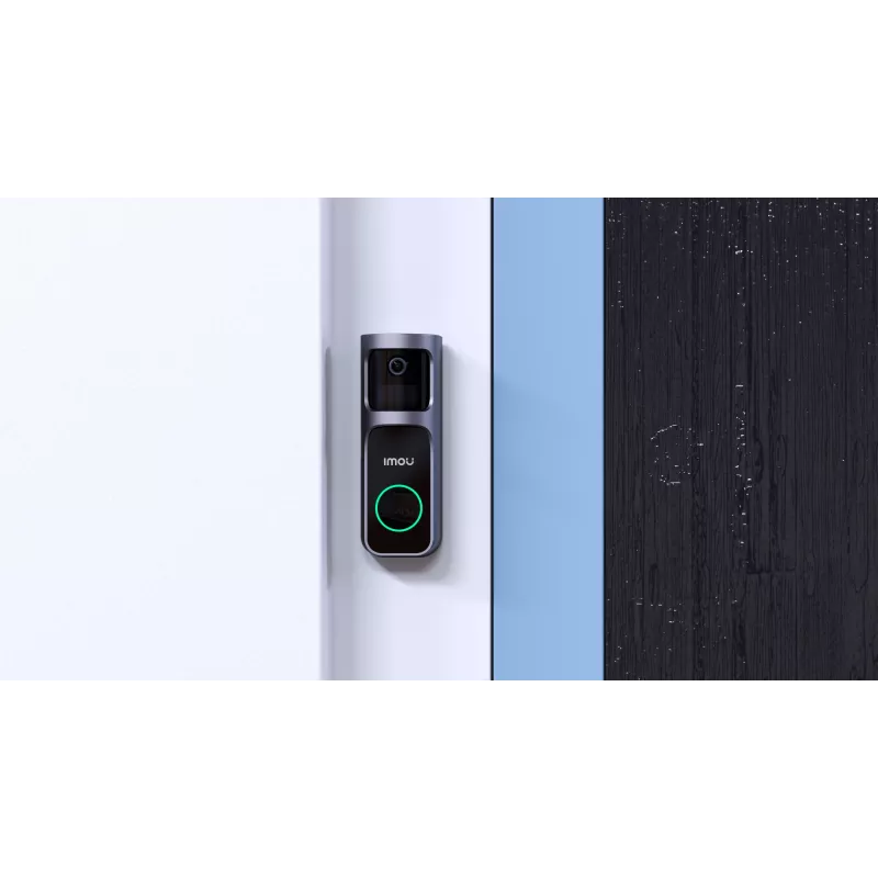 Imou Doorbell 2S Kit Schwarz 3 MP Kabellos Wandmontage