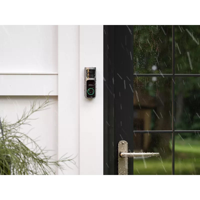 Imou Doorbell 2S Kit Schwarz 3 MP Kabellos Wandmontage