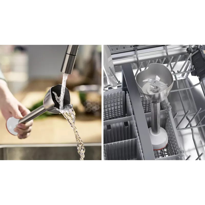 Bosch Serie 4 MSM4W210 Mixer 0,6 L Stabmixer 600 W Schwarz, Weiß