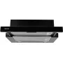 Einbau-Dunstabzugshaube MAAN Corona 2 G 50 Schwarz — teleskopisch, 496×304×182 mm, 310 m³/h, 3 Geschwindigkeiten, 120 mm Auslass
