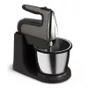 Tefal Powermix Silence HT654E38 Handmixer mit Standschüssel 600 W grau/schwarz