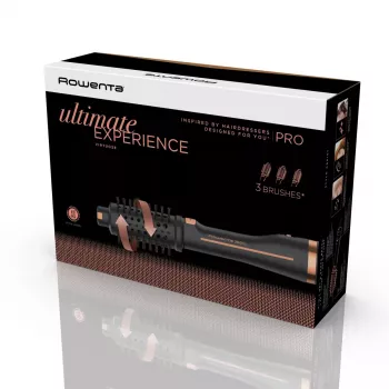 Rowenta Ultimate Experience CF9625 Warmluftbürste Warm Schwarz, Bronze 750 W