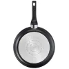 Bratpfanne Tefal Unlimited G2550672 – vielseitige runde Pfanne 28 cm, Aluminium, antihaftbeschichtet, Thermo-Spot