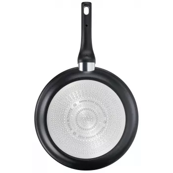 Bratpfanne Tefal Unlimited G2550672 – vielseitige runde Pfanne 28 cm, Aluminium, antihaftbeschichtet, Thermo-Spot