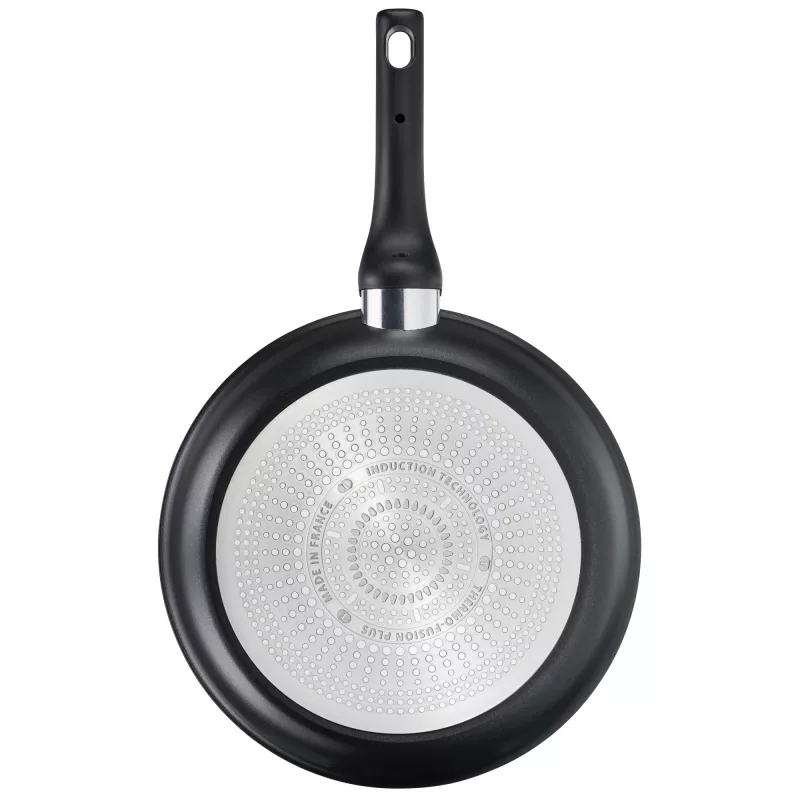 Bratpfanne Tefal Unlimited G2550672 – vielseitige runde Pfanne 28 cm, Aluminium, antihaftbeschichtet, Thermo-Spot
