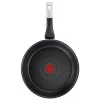 Bratpfanne Tefal Unlimited G2550672 – vielseitige runde Pfanne 28 cm, Aluminium, antihaftbeschichtet, Thermo-Spot