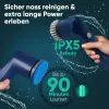 Clatronic ERB 3815 A kabellose elektrische Reinigungsbürste mit 8 Aufsätzen