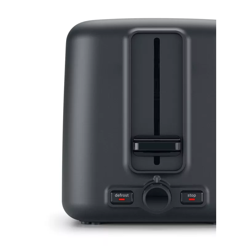Bosch TAT3P424 Toaster 2 Scheiben 970 W Schwarz, Rot