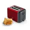 Bosch TAT3P424 Toaster 2 Scheiben 970 W Schwarz, Rot