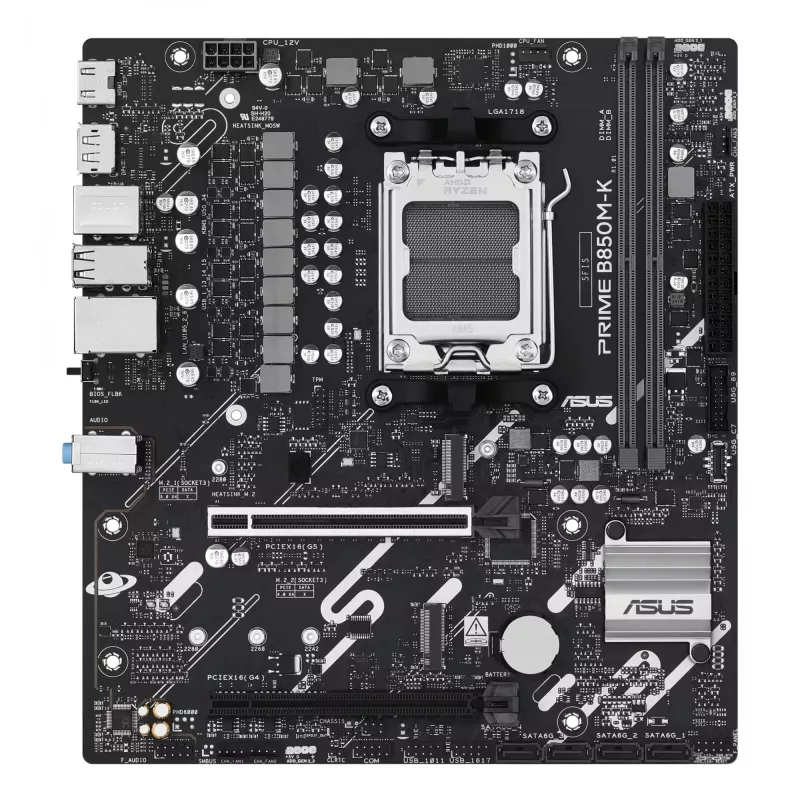 Motherboard ASUS PRIME B850M-K AMD B850 Sockel AM5 micro ATX