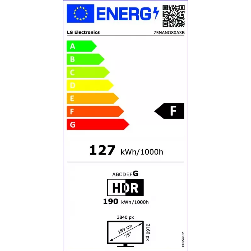 LG NanoCell AI NANO80 75NANO80A3B TV 190,5 cm (75 Zoll) 4K Ultra HD Smart TV Wi‑Fi Schwarz