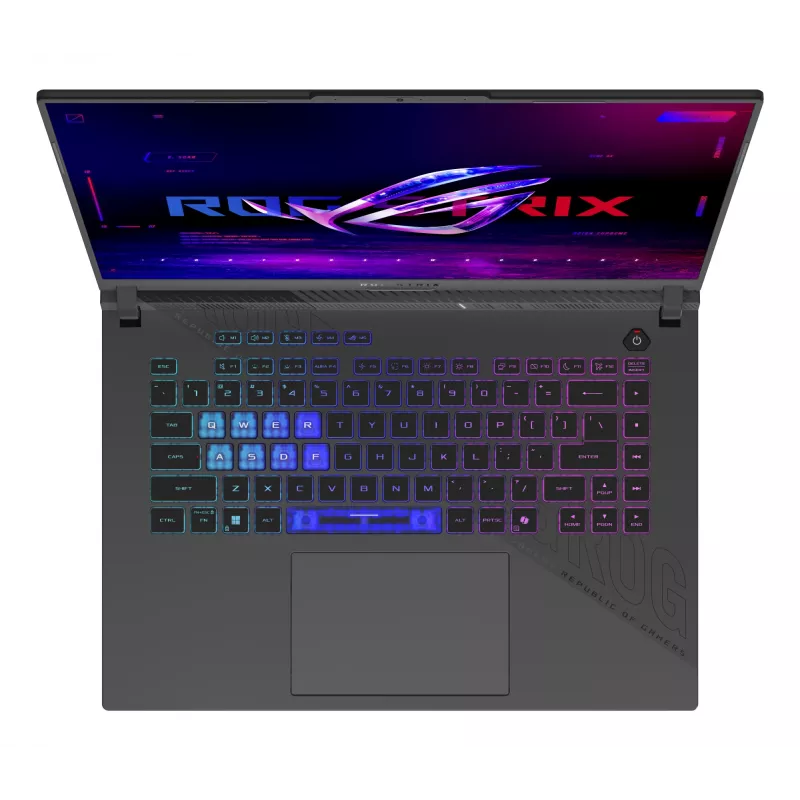 Laptop ASUS ROG Strix G16 G614PR-RV092W — AMD Ryzen 9 8940HX, 16 Zoll WUXGA, 16 GB DDR5, 1 TB SSD, RTX 5070 Ti, Wi‑Fi 6E, Windows 11