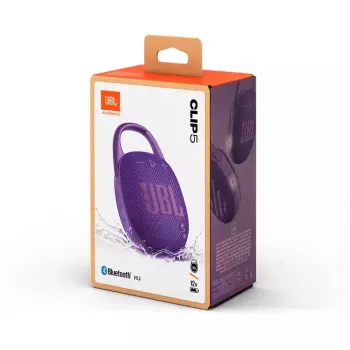 Tragbarer Lautsprecher JBL Clip 5 Violett