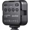 Kamerablitz Godox LED6BI Schwarz 6500K Akku 10h
