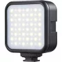 Kamerablitz Godox LED6BI Schwarz 6500K Akku 10h