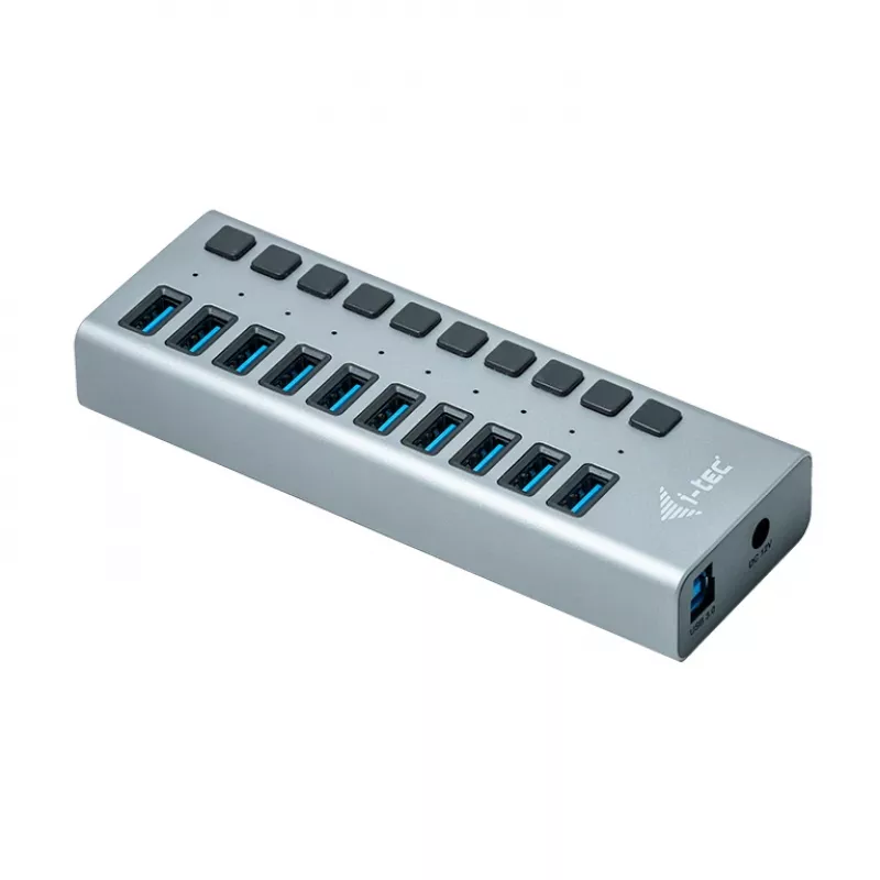 i-tec USB 3.0 Charging HUB 10 Port + Netzteil 48 W