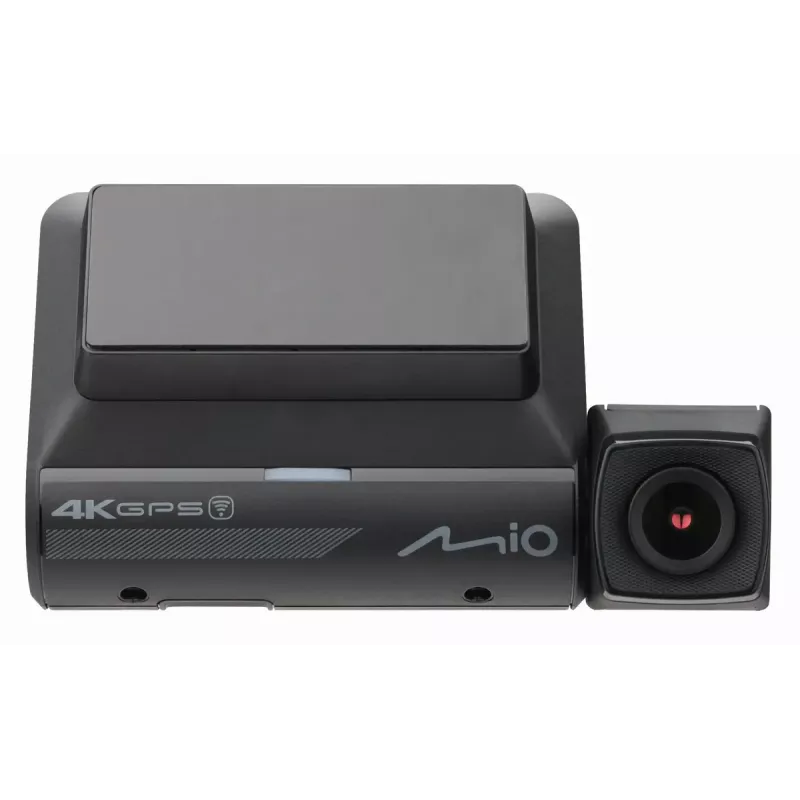 Dashcam MIO MiVue 956WD mit GPS und Wi‑Fi, Windschutzscheibenhalterung für Frontaufnahmen