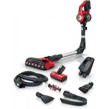Bosch BCS711PET Stabstaubsauger/Elektrobürste Akku Trocken Beutellos 0,3 L Schwarz, Rot 3 Ah
