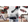 Bosch BCS711PET Stabstaubsauger/Elektrobürste Akku Trocken Beutellos 0,3 L Schwarz, Rot 3 Ah