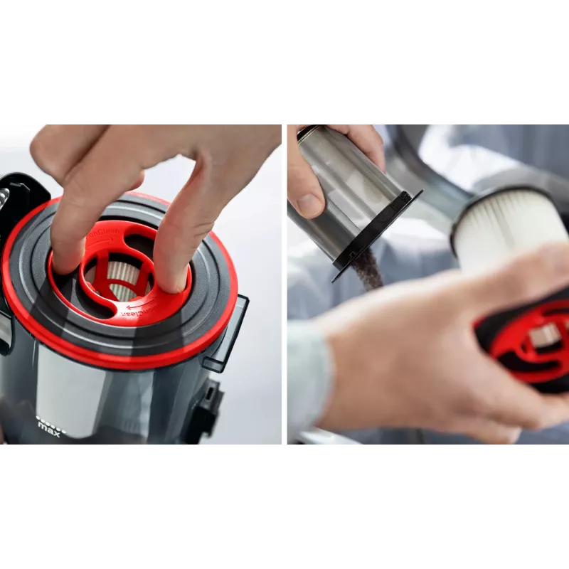 Bosch BCS711PET Stabstaubsauger/Elektrobürste Akku Trocken Beutellos 0,3 L Schwarz, Rot 3 Ah