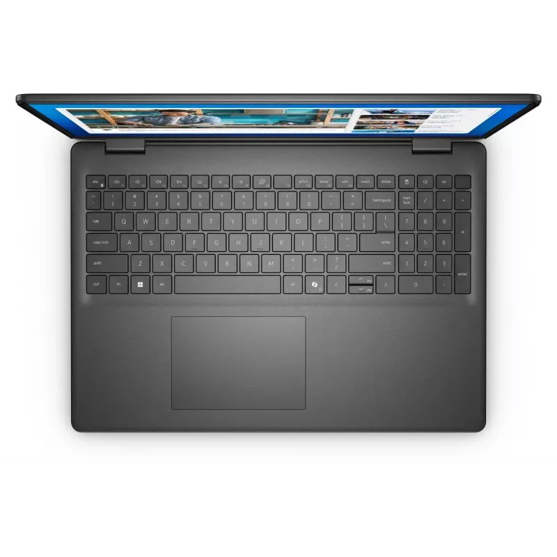 DELL DC16250 Intel Core 5 120U Laptop 40,6 cm (16 Zoll) Full HD+ 16 GB DDR5-SDRAM 512 GB SSD Wi-Fi 6 (802.11ax) Windows 11 Home Schwarz