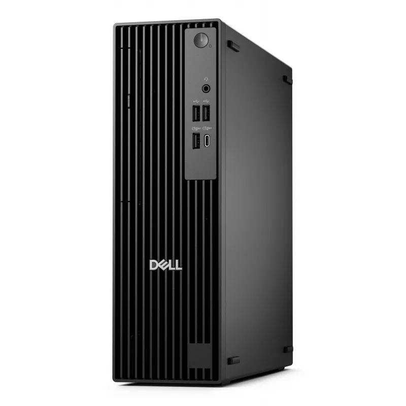 DELL Pro QCS1250 Intel® Core™ i3 i3-14100 8 GB DDR5-SDRAM 512 GB SSD Windows 11 Pro schlank PC PC Schwarz