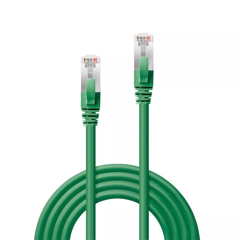 Lindy 47679 Netzwerkkabel Grün 2 m Cat6a S/FTP (S-STP)