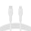 USB-C-auf-USB-C/Lightning-Kabel Belkin CAA009BT2MWH, 2 m, weiß