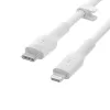 USB-C-auf-USB-C/Lightning-Kabel Belkin CAA009BT2MWH, 2 m, weiß