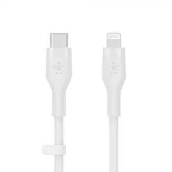 USB-C-auf-USB-C/Lightning-Kabel Belkin CAA009BT2MWH, 2 m, weiß