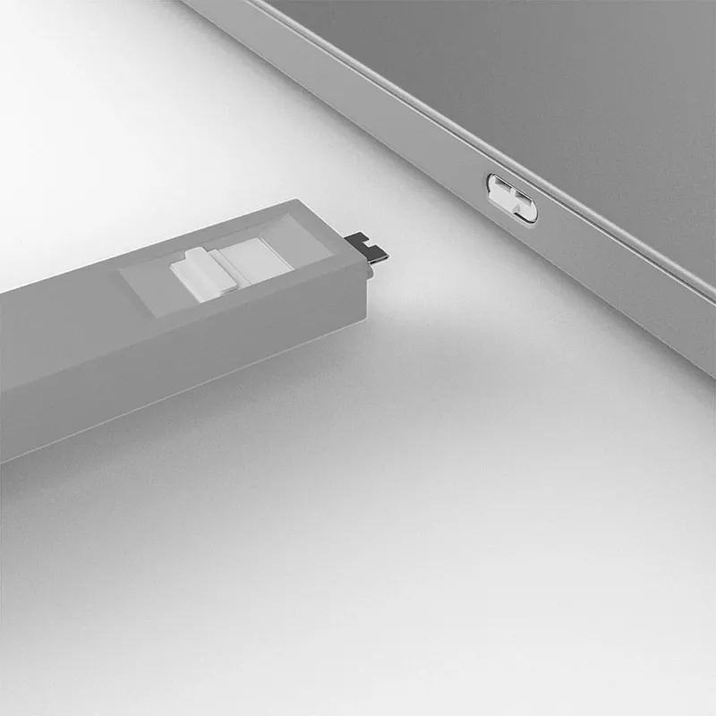 Lindy USB-Typ-C-Port-Blocker-Schlüssel - Packung mit 4 Blockern, Weiß