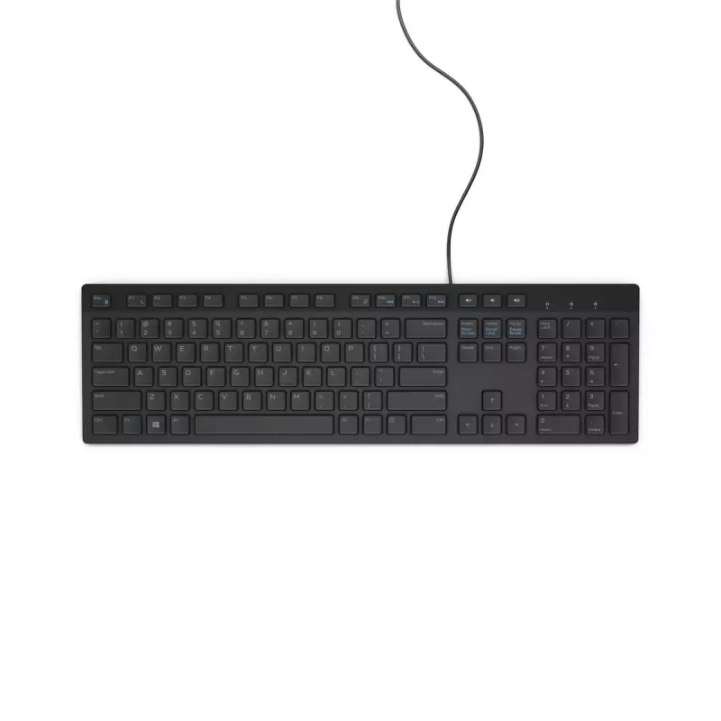 DELL KB216 Tastatur Universal USB QWERTY US International Schwarz