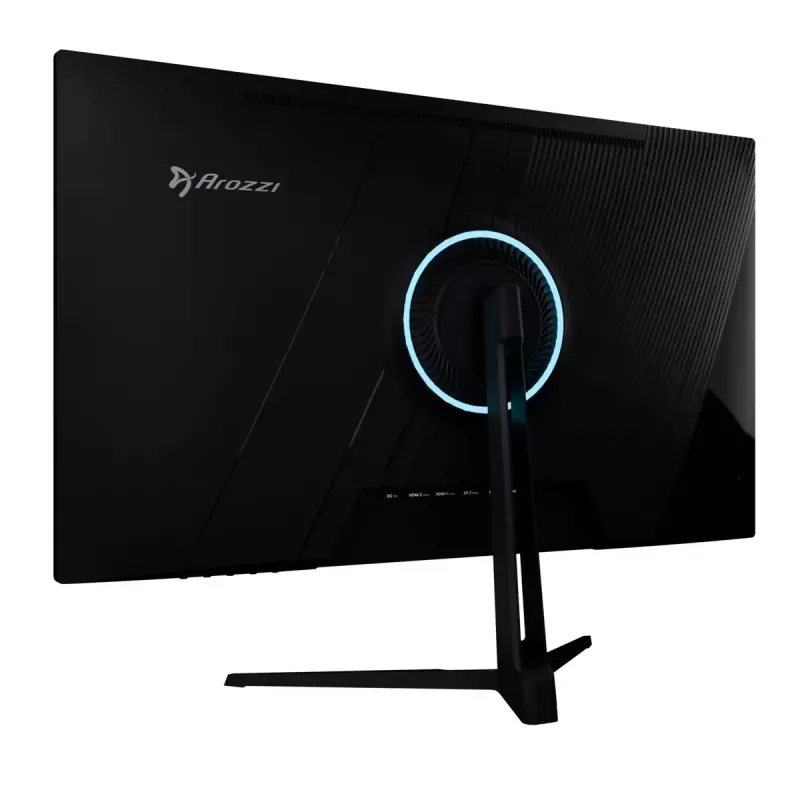 27 Zoll Arozzi Nova Computer-Monitor, 2560 x 1440 Quad HD, IPS LED, 1 ms, VESA, integrierte Lautsprecher – Schwarz