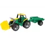 Traktor Lena GIGA TRUCKS ZL-02123 mit Schaufel & Anhänger