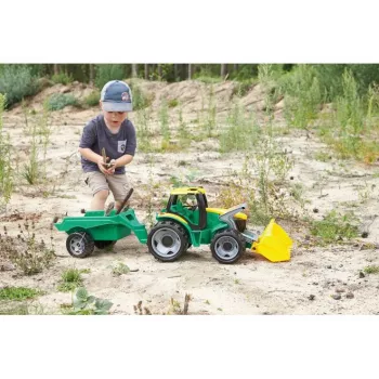 Traktor Lena GIGA TRUCKS ZL-02123 mit Schaufel & Anhänger