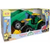 Traktor Lena GIGA TRUCKS ZL-02123 mit Schaufel & Anhänger