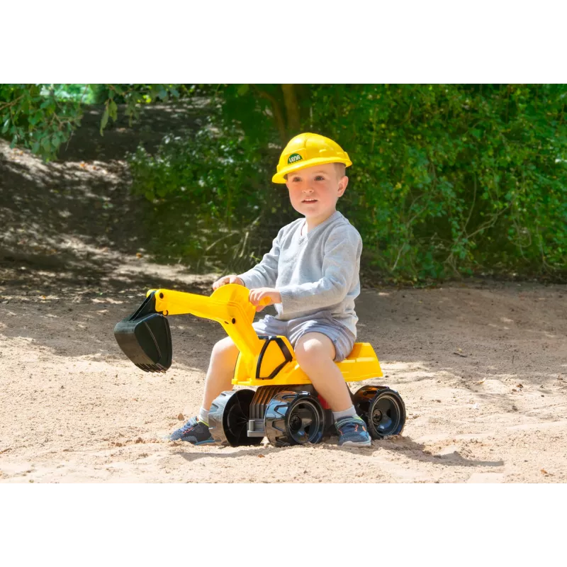 Ride-on Excavator Lena GIGA TRUCKS Excavator PRO 4 Räder Kunststoff Stahl