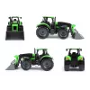 Mechanischer Spielzeugtraktor Lena Deutz-Fahr Worxx mit 74 cm Länge und abnehmbarem Anhänger