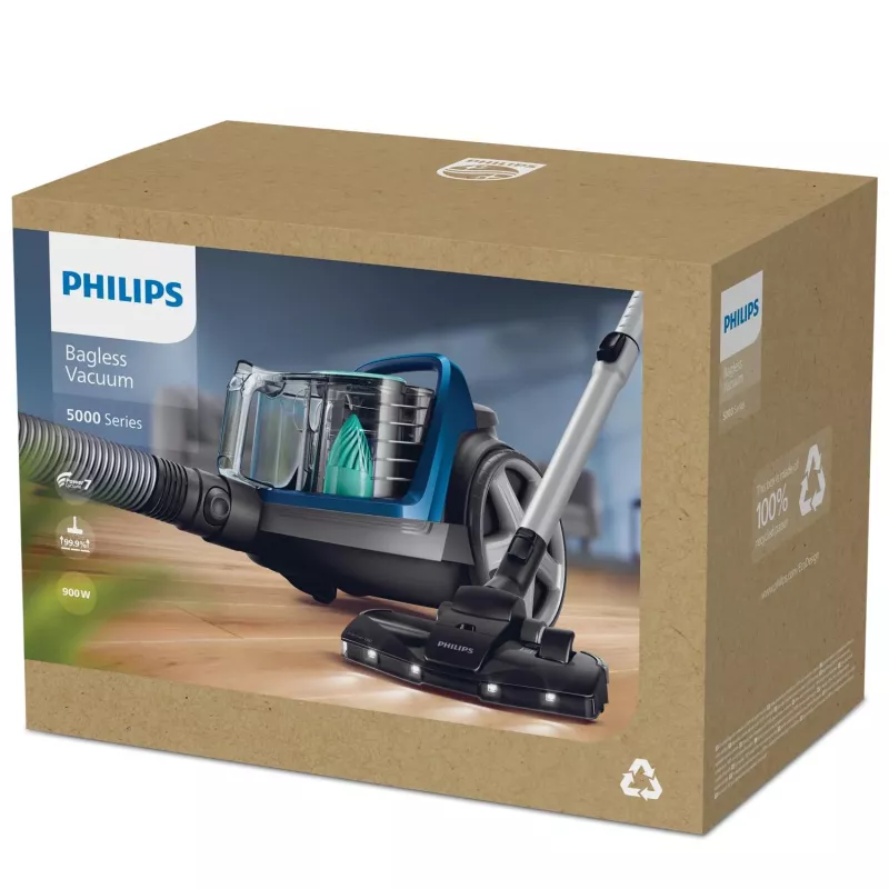Philips 5000 series FC9557/09 Staubsauger 1,5 l Bodenstaubsauger Trocken 900 W beutellos