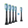 Philips Premium Plaque Defence HX9045/88 4+1 Pack Aufsteckbürsten 5 Stück Schwarz