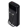 Tragbare Powerbank Rivacase VA2221 — 20000 mAh LiPo, PD 3.0 & QC 3.0, 3 Anschlüsse (1×A, 2×C), 22,5 W Ausgang
