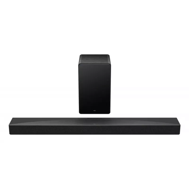 Soundbar TCL Q Q65H 5.1ch Heimkino, 580 W RMS, kabelloser aktiver Subwoofer 100 W, Dolby Atmos/DTS-X, Schwarz