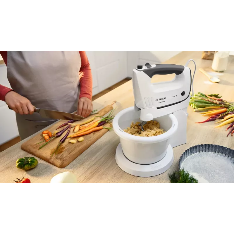 Bosch MFQ37490 Handmixer 750 W Grau, Weiß
