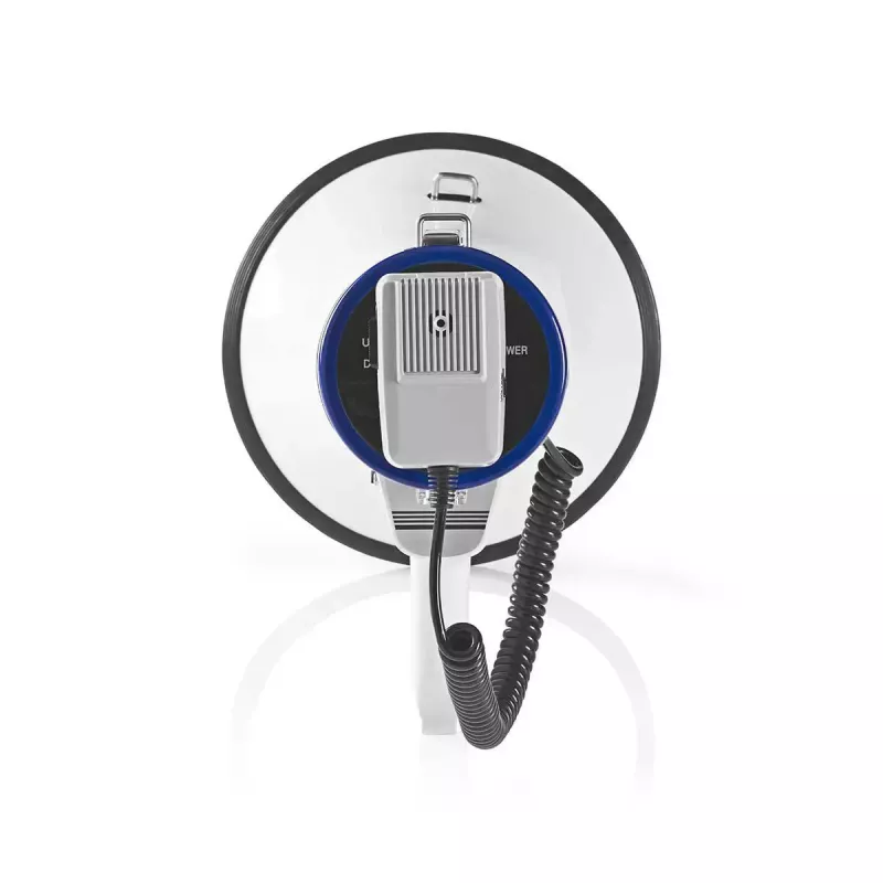 Megafon Nedis MEPH200WT Weiß Blau 20 W 300 m Reichweite