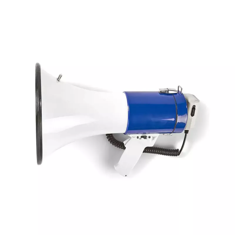 Megafon Nedis MEPH200WT Weiß Blau 20 W 300 m Reichweite