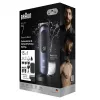 Elektrorasierer BRAUN All-in-One AIO7580 – kabellos wiederaufladbar, Nass- und Trockenrasur, 120 Min. Laufzeit, 21 Längeneinstellungen, Ganzkörper