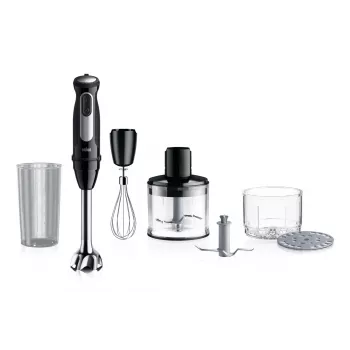Braun MultiQuick 5 MQ55.254MBK 0,5 l Stabmixer 1000 W Schwarz, Edelstahl